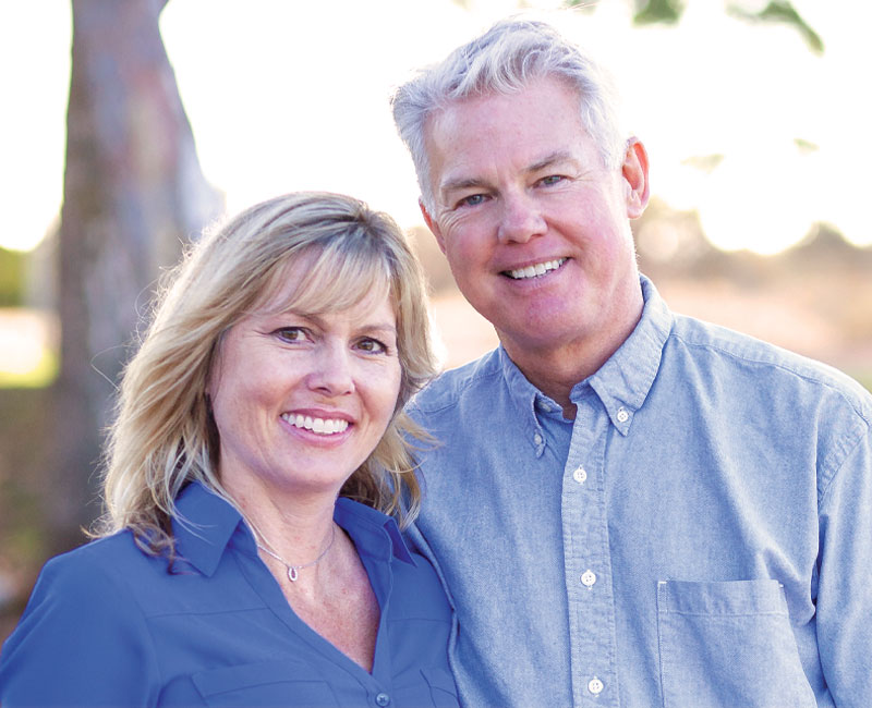 smiling senior couple Dental implants Center For Dental Excellence Dickson, TN